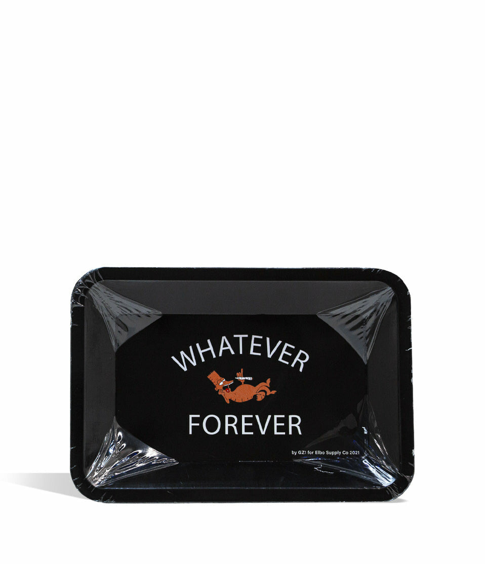 Elbo Glass Layback Whatever Forever Metal Rolling Tray