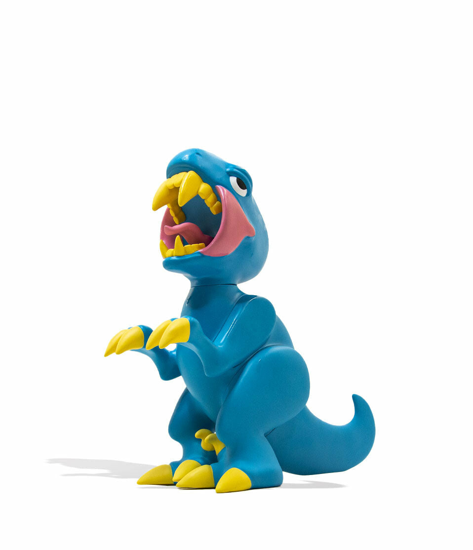 Elbo Glass Blue Open Mouth Raptor Vinyl Figure