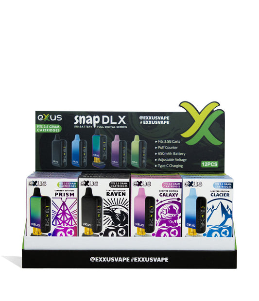 Exxus Vape Snap DLX 510 Voltage Battery 12pk