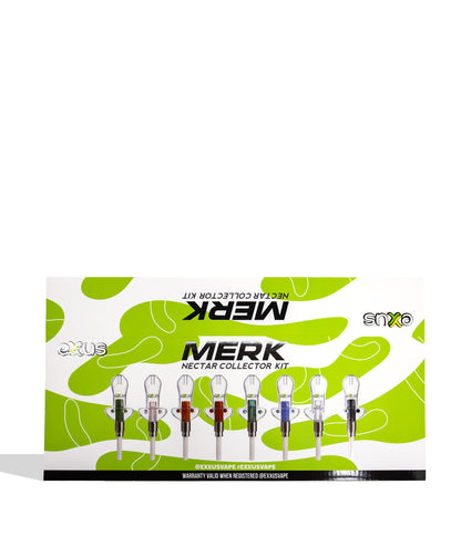 Exxus Merk 12pk Display Box Shelf front view on white background unopened