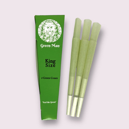 Greenman 6ct King Size Cones. 30ct Per Box