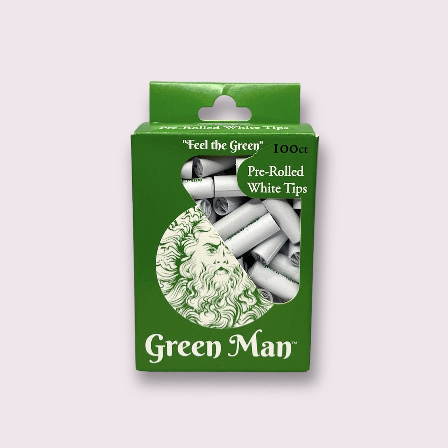 Greenman 100ct Pre-Rolled Tips Box