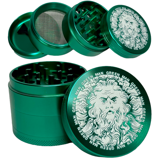 2" 50mm 4 Piece Greenman Grinder