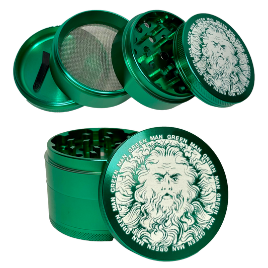 2.5" 63mm 4 Piece Greenman Grinder