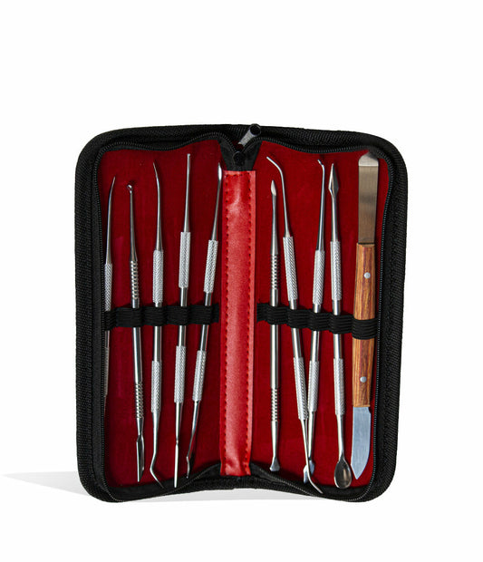 10pcs Dab Tool Set with Carrying Case
