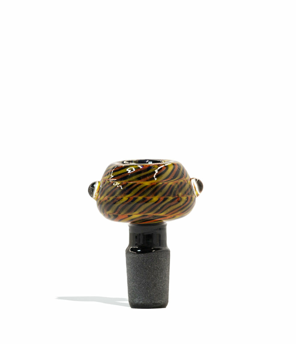 Colored Bowl with Black Ground Glass Joint