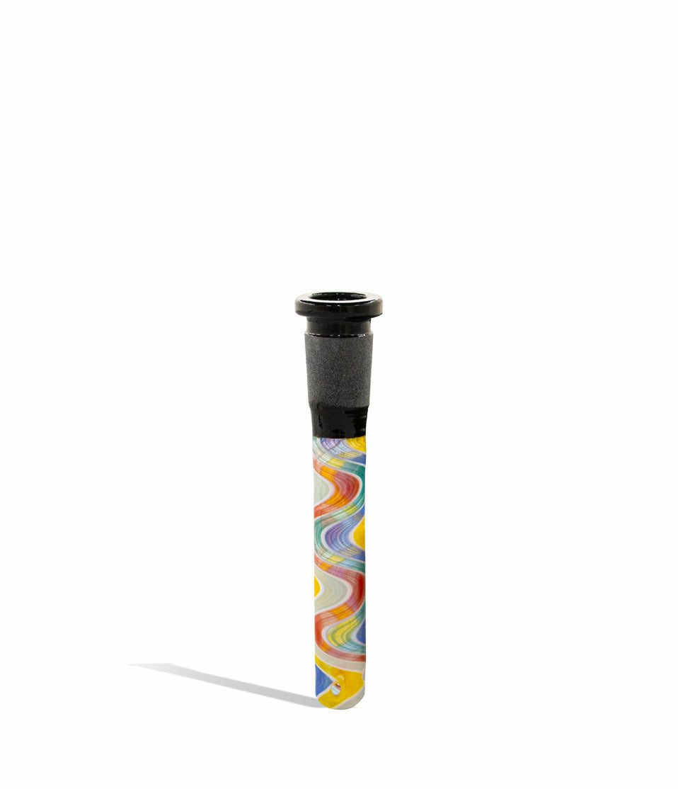 3.5 inch 14mm Downstem with Chromatic Stripe