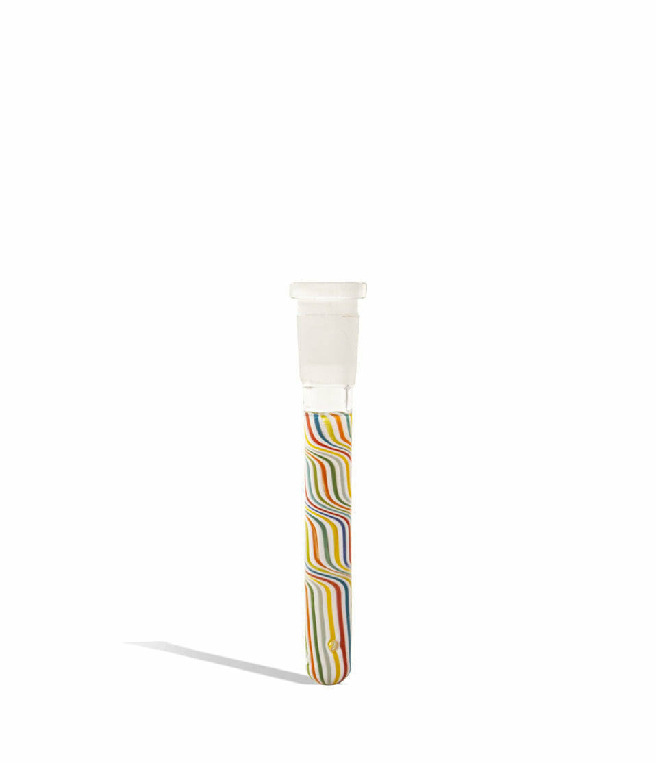 3.5 inch 14mm Downstem with Chromatic Stripe