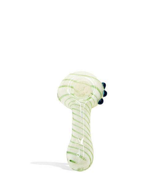 3 inch Spiral Art Glow in the Dark Hand Pipe