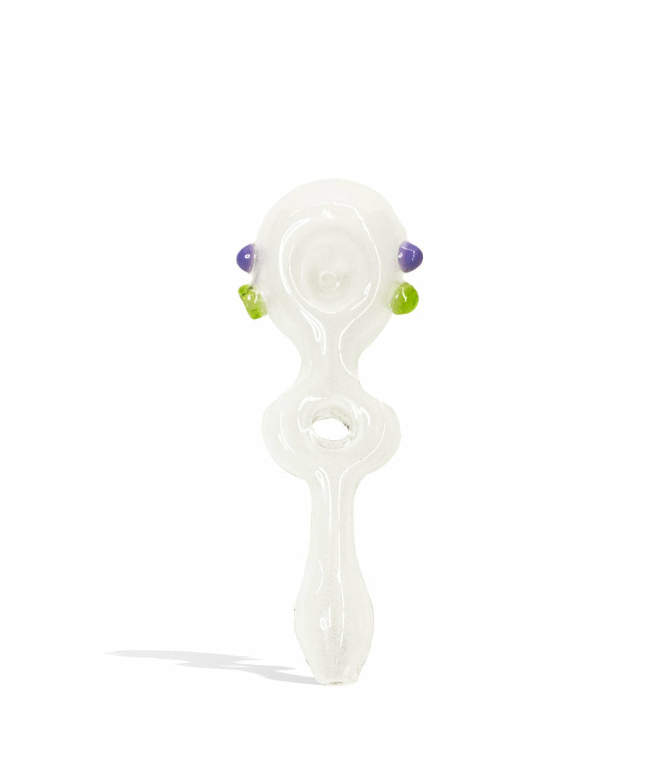 6 inch Glow in the Dark Hand Pipe with Donut Body