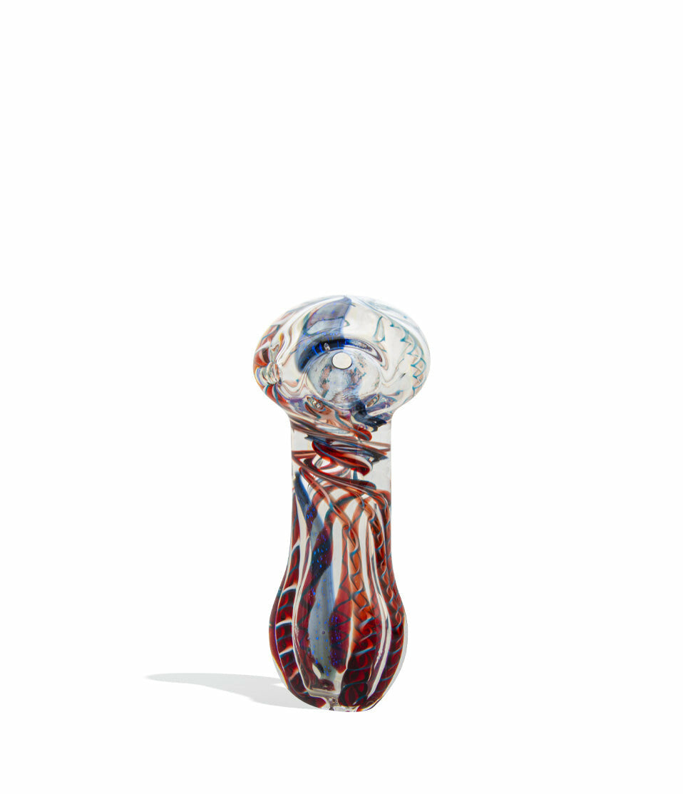 4 inch Hand Pipe with Dicro Color and Flat Mouthpiece