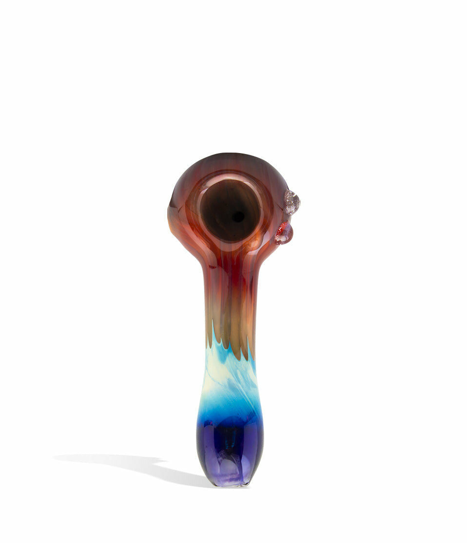 4 inch Fancy Hand Pipe with Mixed Colors