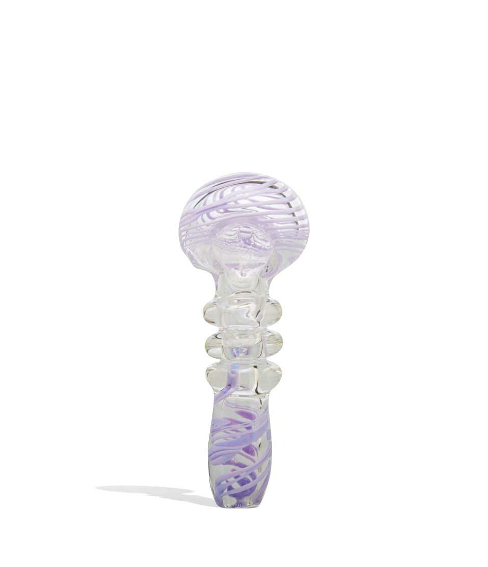 4 inch Spoon Hand Pipe with Slime Color