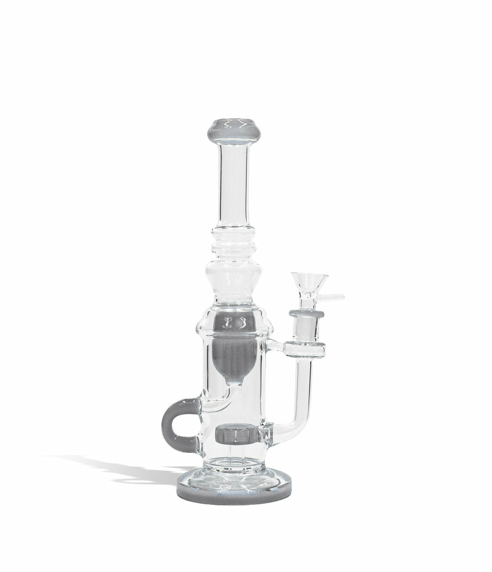 10 Inch Water Pipe with Color Matching Base, Perc, Diffuser, and Mouthpiece