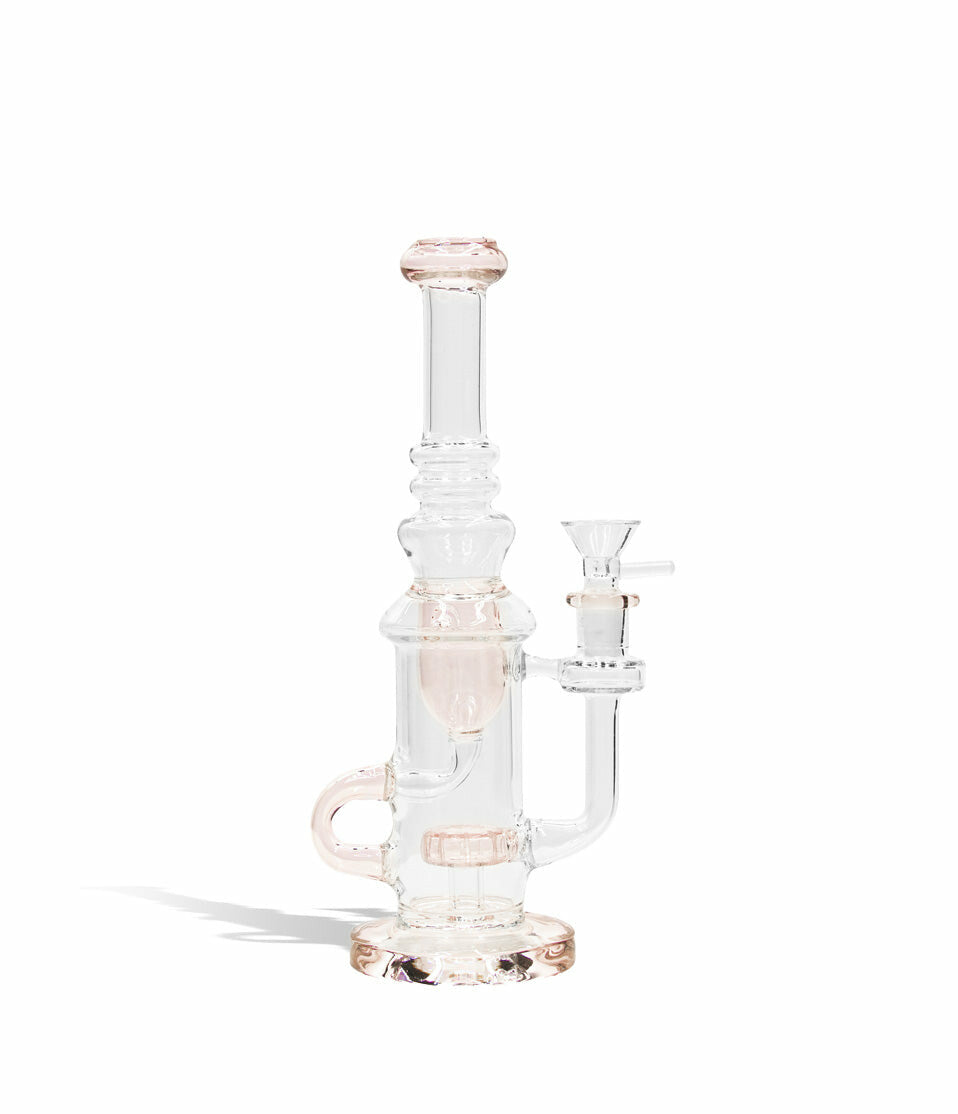 10 Inch Water Pipe with Color Matching Base, Perc, Diffuser, and Mouthpiece