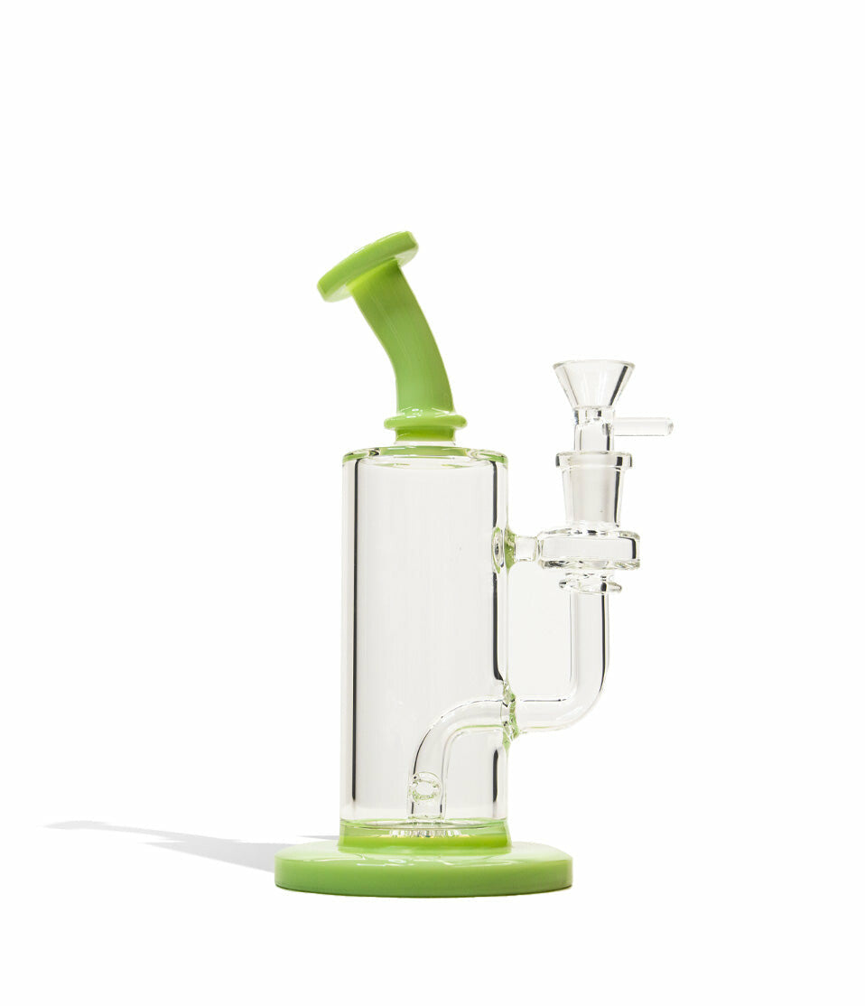 8 Inch Mini Rig with Colored Mouthpiece and Base
