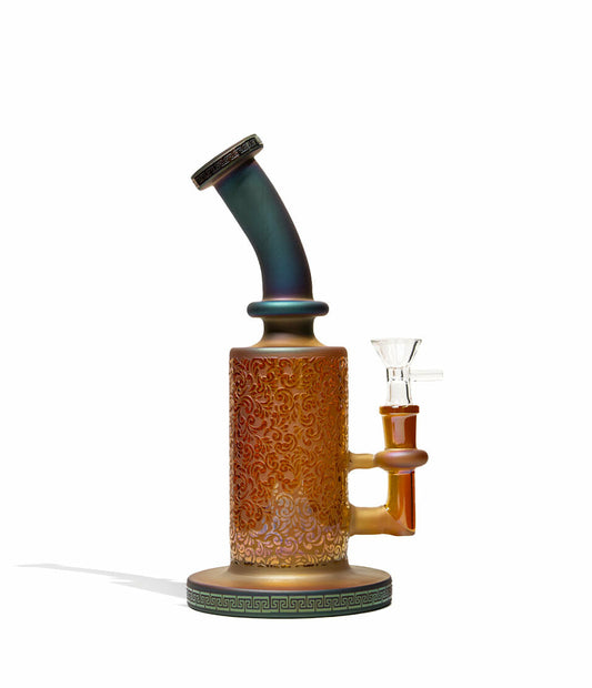 10 inch Water Pipe with Sandblasted and Electroplated Finish