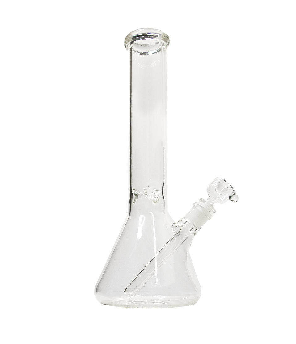 14 inch Beaker Water Pipe With Ice Pinch