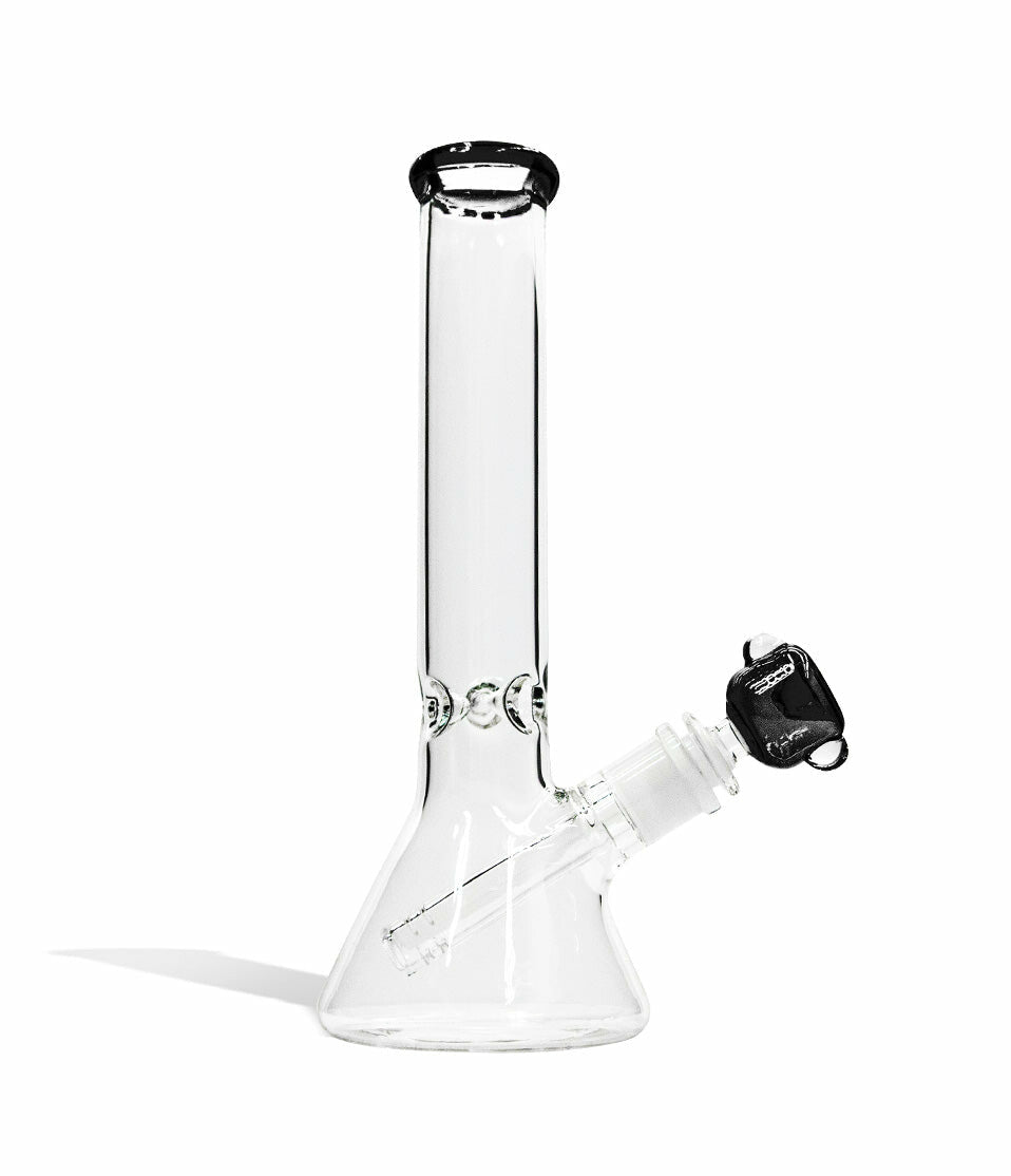 10 inch 4mm Thick Beaker Water Pipe with Ice Pinch and Colored Bowl