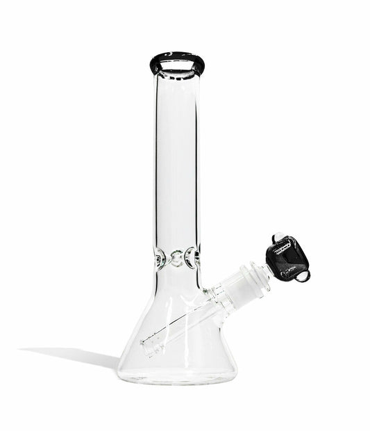 10 inch 4mm Thick Beaker Water Pipe with Ice Pinch and Colored Bowl