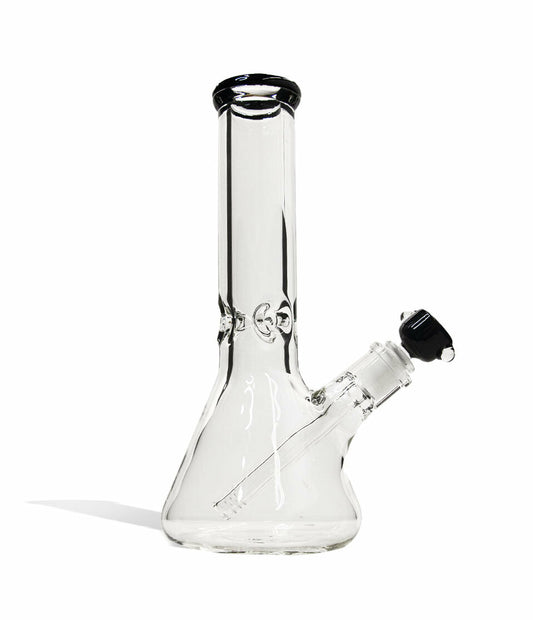 12 inch Beaker Water Pipe with Ice Pinch and Colored Bowl