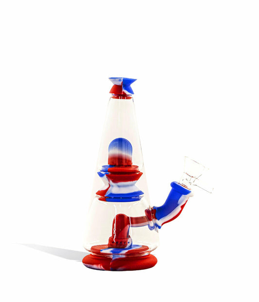 7 inch Silicone Water Pipe with Silicone Perc
