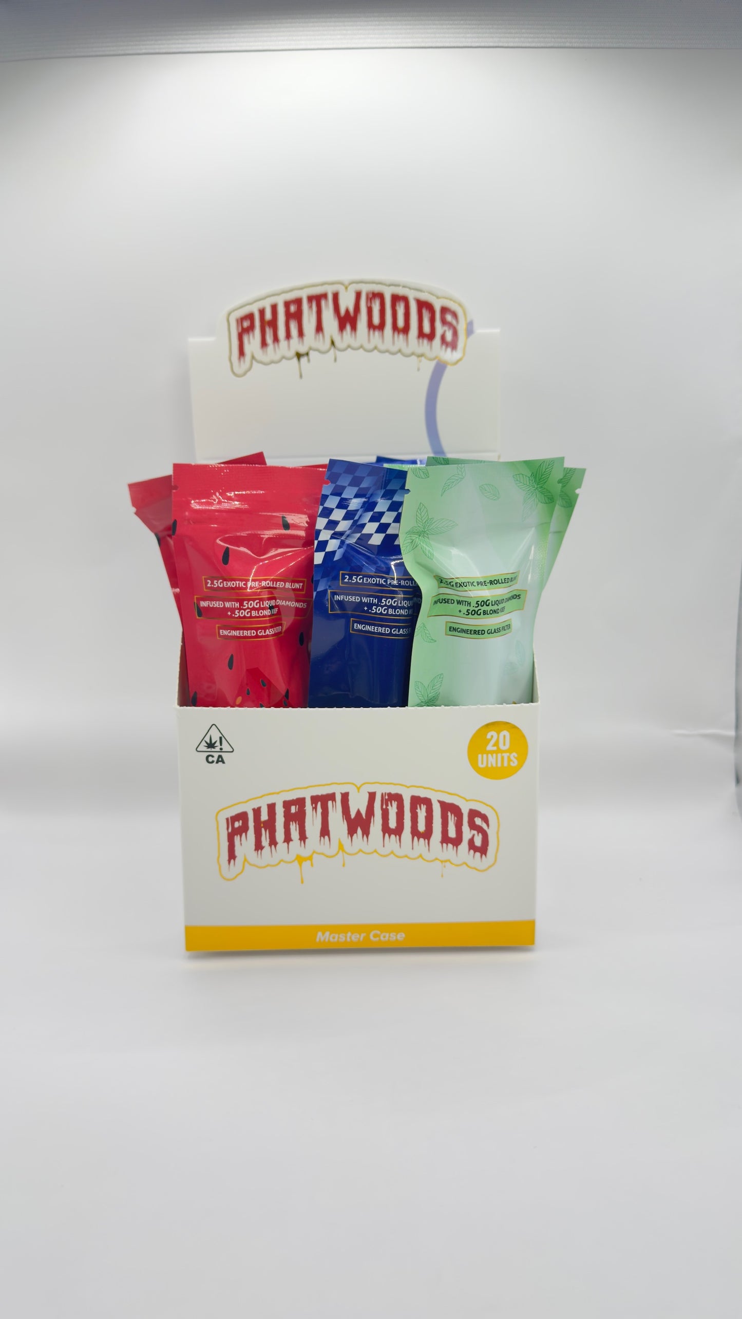 PHATWOODS 3.5Gram THC-A Infused PreRoll Cigars.