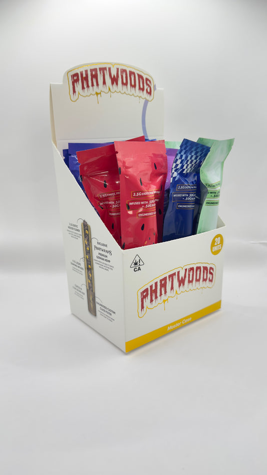 PHATWOODS 3.5Gram THC-A Infused PreRoll Cigars.