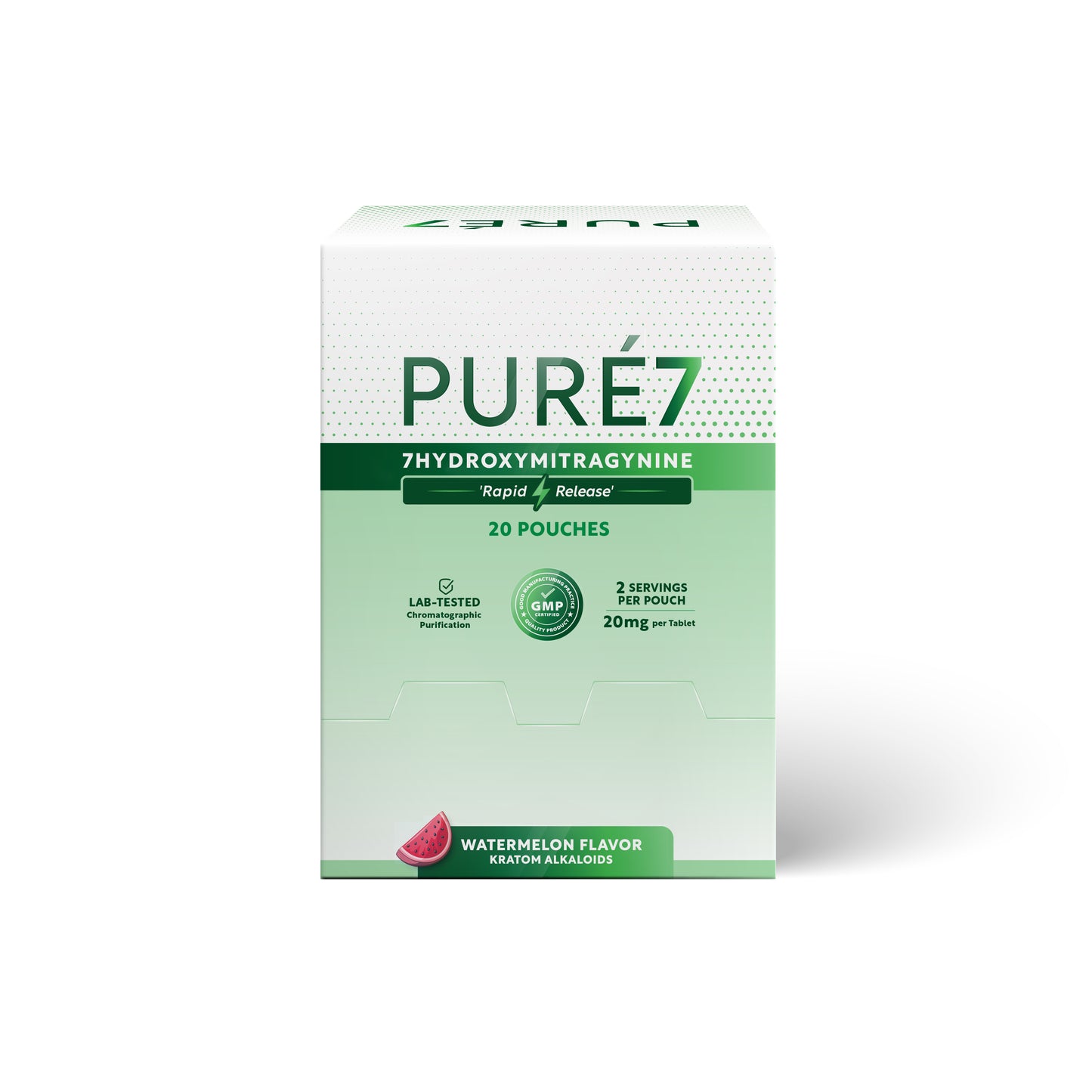 Pure 7 Satchet Pouches