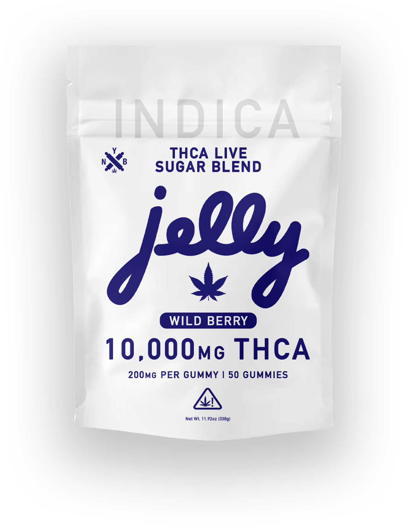 Jelly 10,000mg THCA Live Sugar Blend Gummies