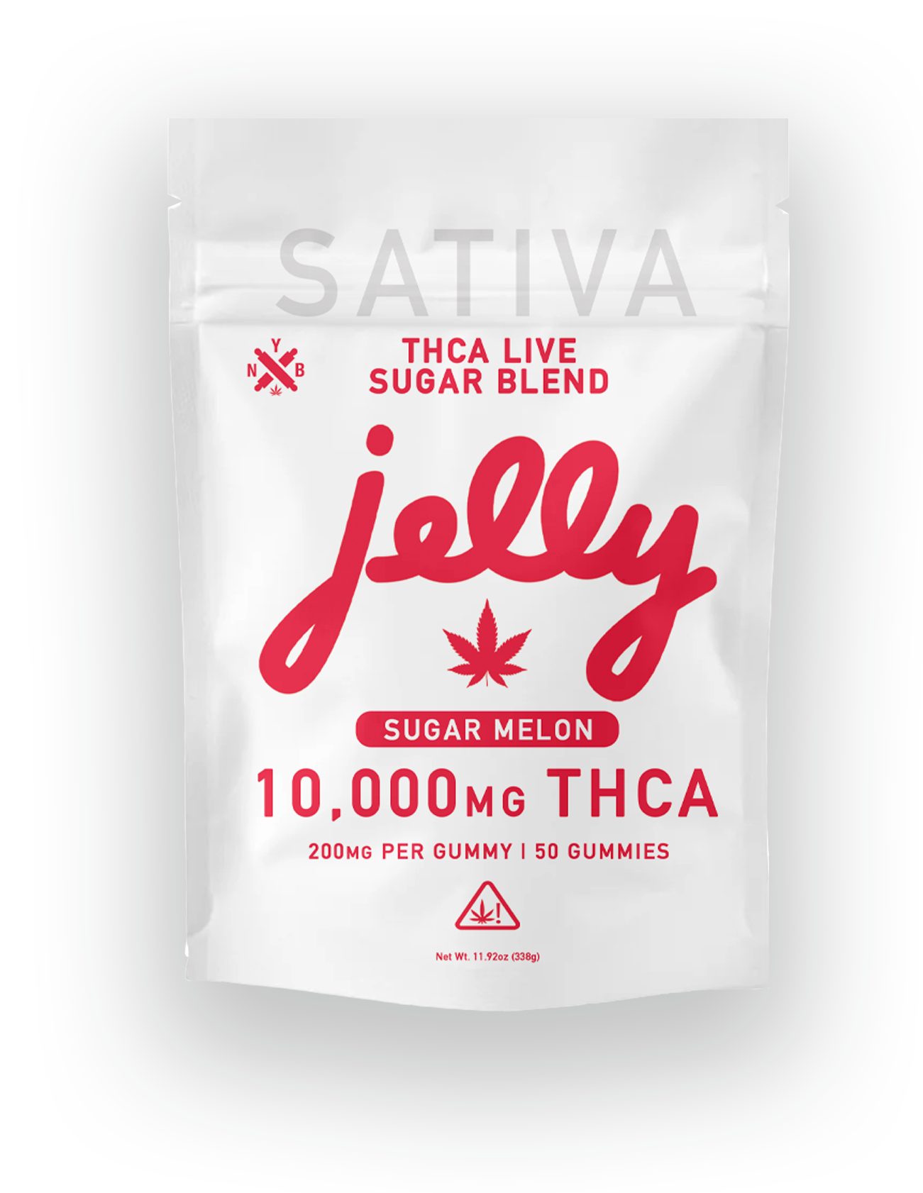 Jelly 10,000mg THCA Live Sugar Blend Gummies