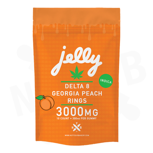 Jelly D8 3000mg Gummy Rings 10ct