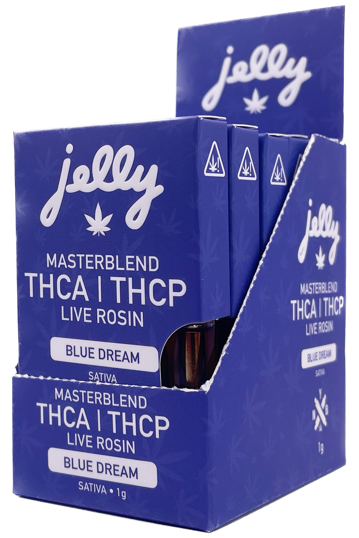 Jelly THCA 1ml Live Rosin Cartridges 5pk