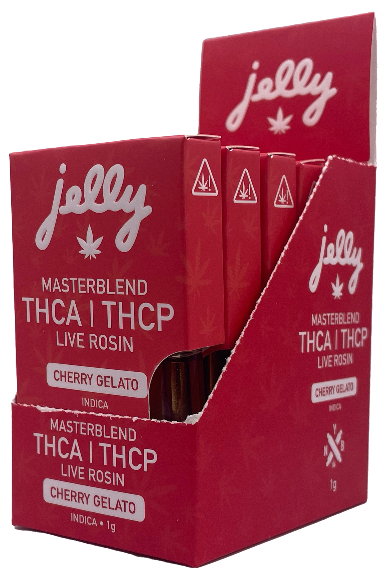 Jelly THCA 1ml Live Rosin Cartridges 5pk