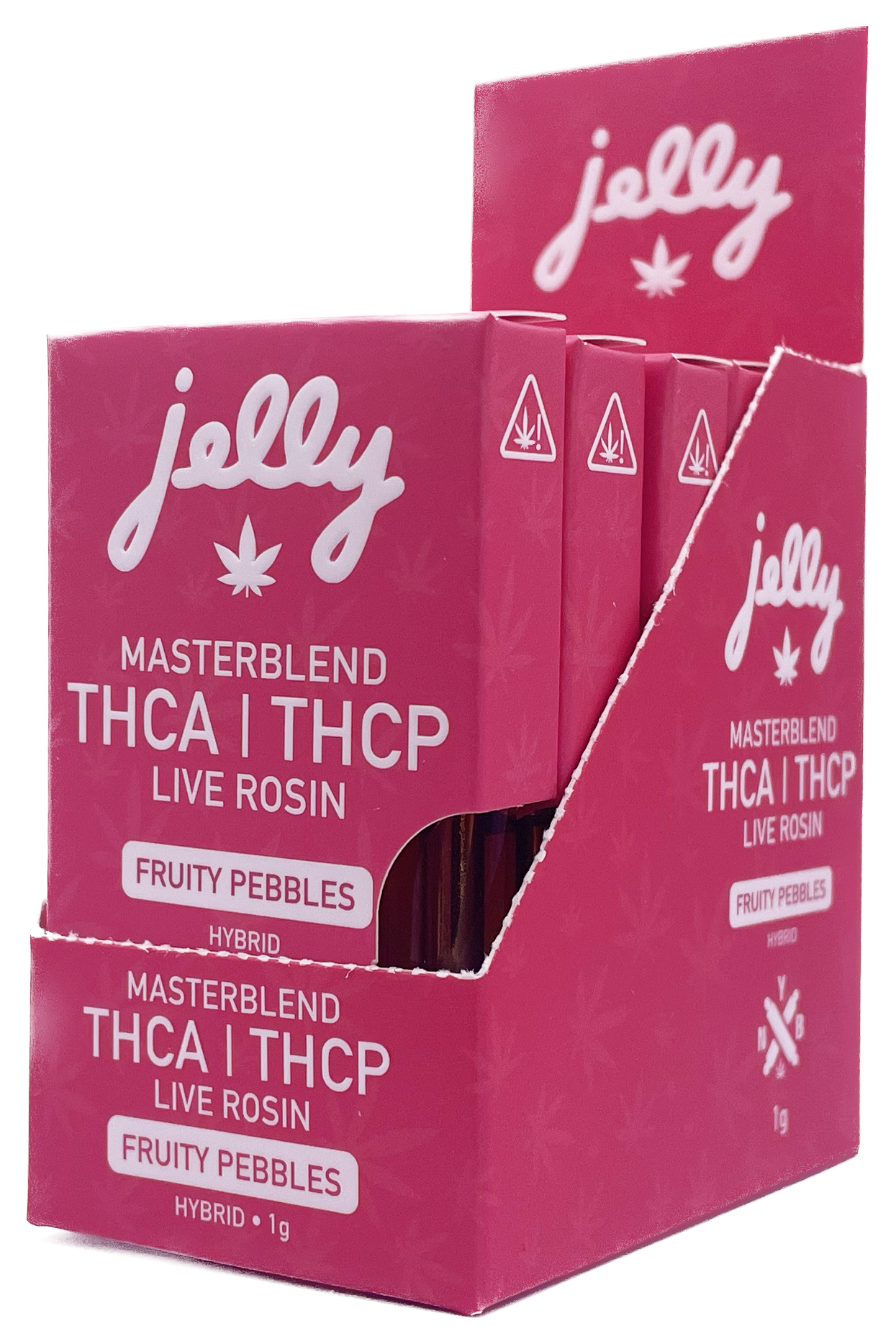 Jelly THCA 1ml Live Rosin Cartridges 5pk