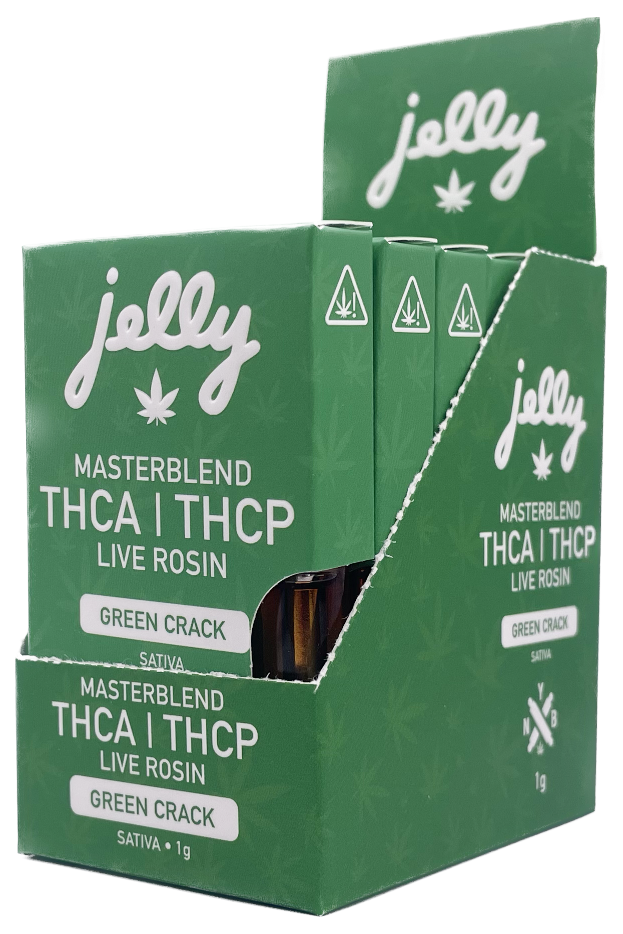 Jelly THCA 1ml Live Rosin Cartridges 5pk