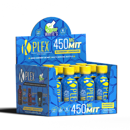 450MG MIT K-Plex Blueberry Lemonade Kratom Extract Shot