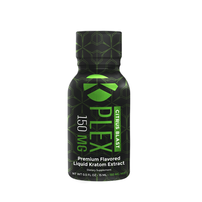 150MG MIT K-Plex Citrus Blast Kratom Extract Shot
