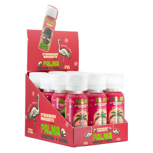 Kshot Palma - Kava + Kratom - Strawberry Margarita