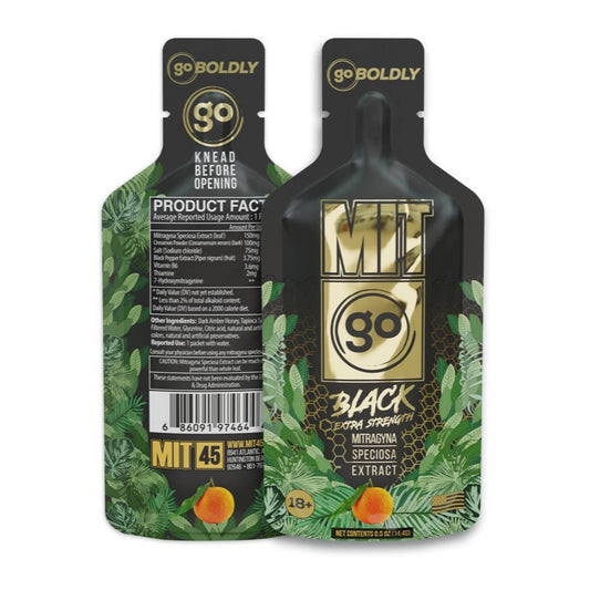 MIT45 GO Gel - Black - 12 Count Display