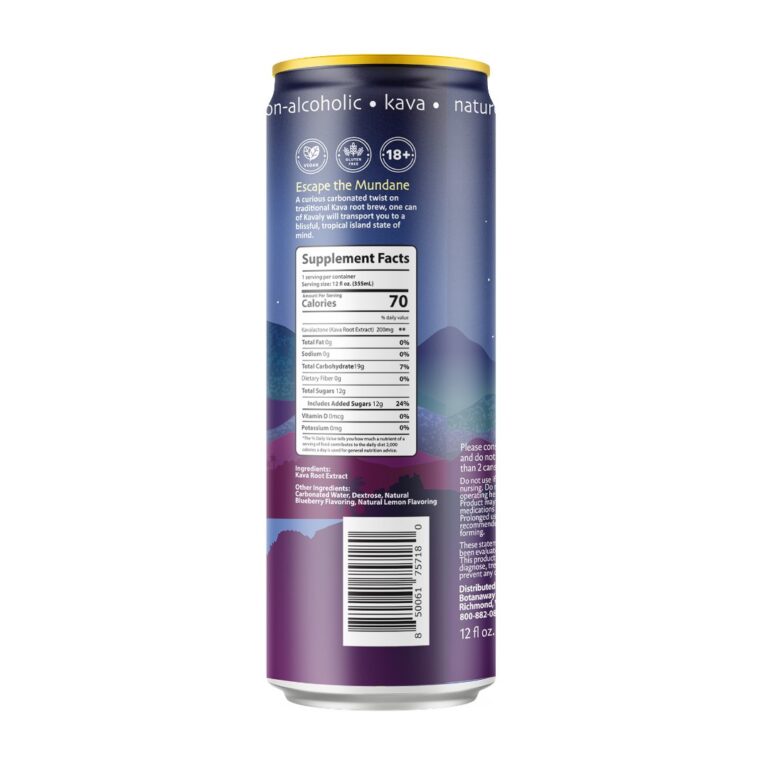 Kavaly Sparkling Kava Beverage