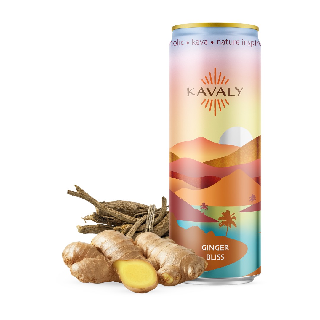 Kavaly Sparkling Kava Beverage