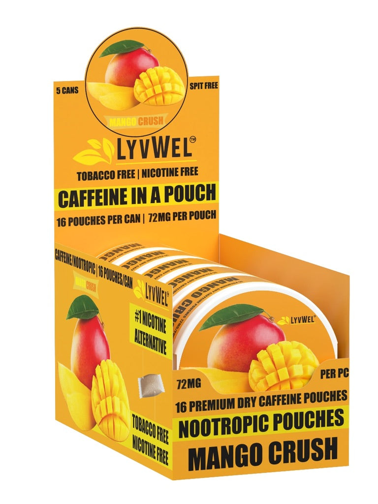 72mg Caffeine Pouches