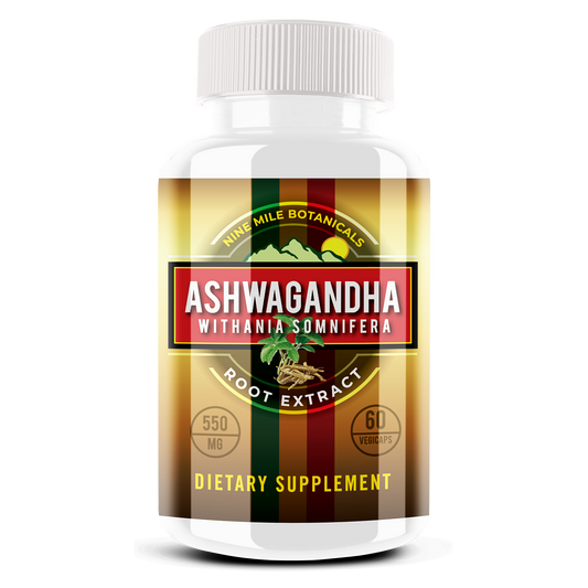 Nine Mile Ashwagandha  Root Extract 60 Capsules