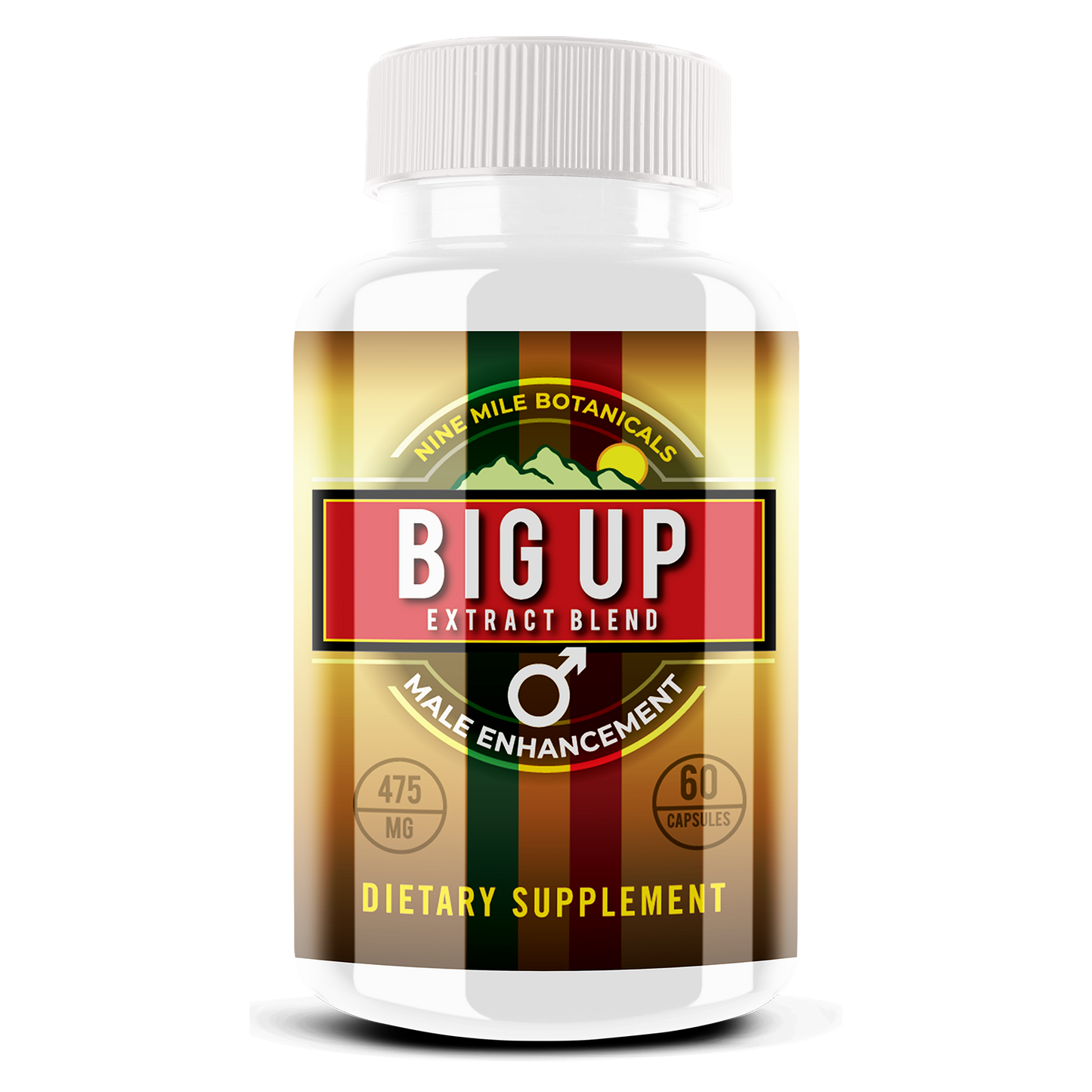 Nine Mile Big Up Extract Blend 60 Capsules