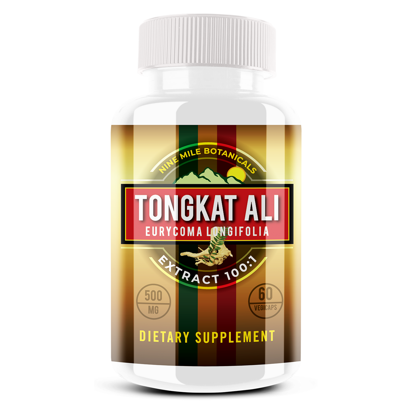 Nine Mile Tongkat All Extract 100x1 60 Capsules