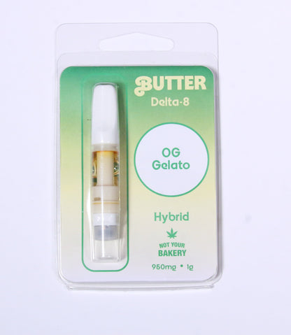 Butter Delta 8 Cartridges 1 Gram