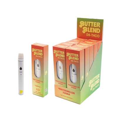 Butter Blend D8 & THCO Disposable 1000mg-10 Pack