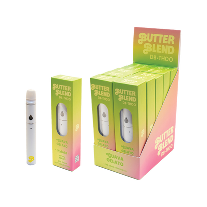 Butter Blend D8 & THCO Disposable 1000mg-10 Pack