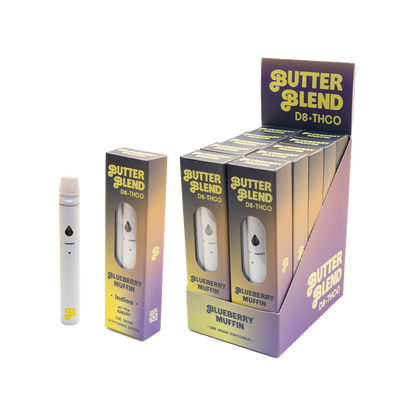 Butter Blend D8 & THCO Disposable 1000mg-10 Pack